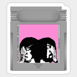 You're a Woman, I'm a Machine Game Cartridge Sticker